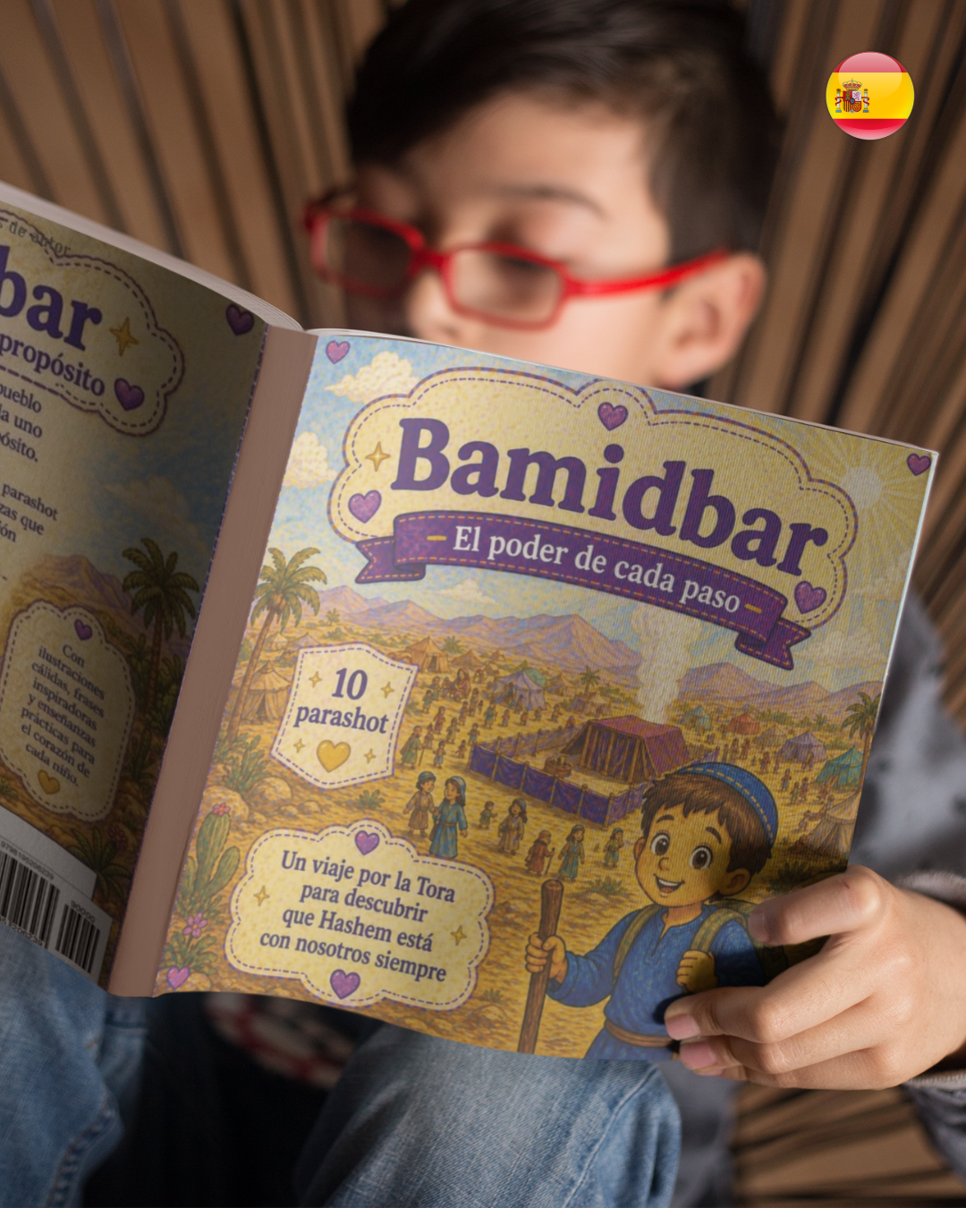“Bamidbar for Kids” (Ages 3-7 / Spanish Edition)