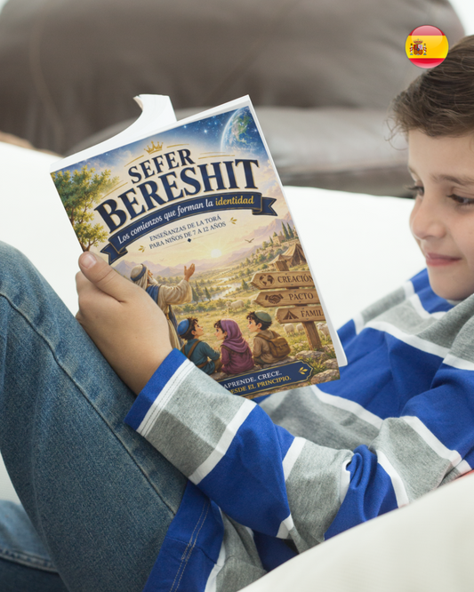 Sefer Bereshit for Preteens | Stories and Activities (Spanish Edition)