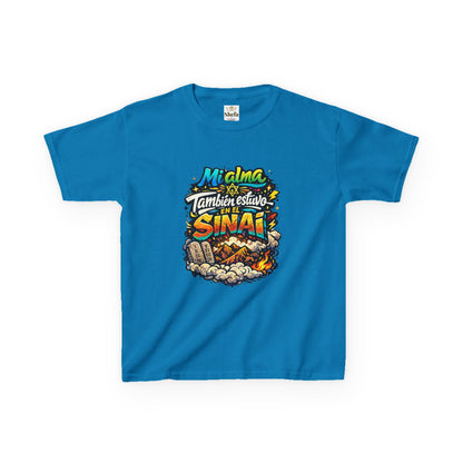 Kids Tee — "Mi Alma Estuvo En El Sinaí"
