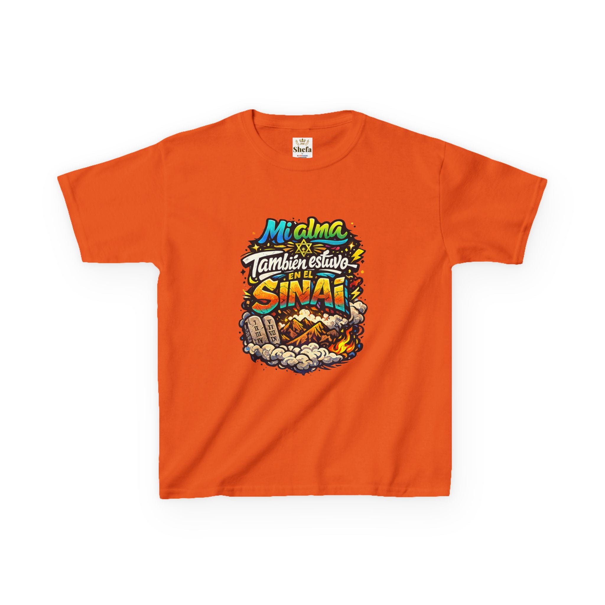 Camiseta infantil — «Mi alma estuvo en el Sinaí»