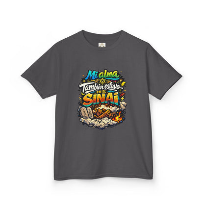 Kids Tee — "Mi Alma Estuvo En El Sinaí"