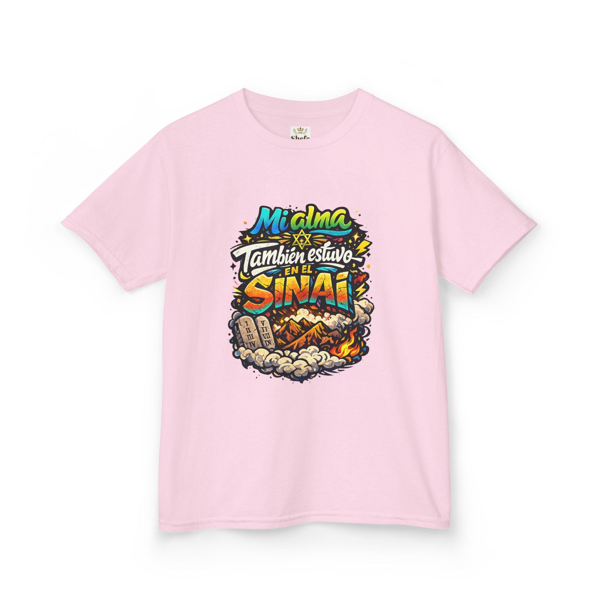 Camiseta infantil — «Mi alma estuvo en el Sinaí»