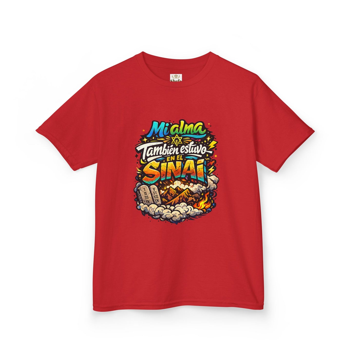 Kids Tee — "Mi Alma Estuvo En El Sinaí"