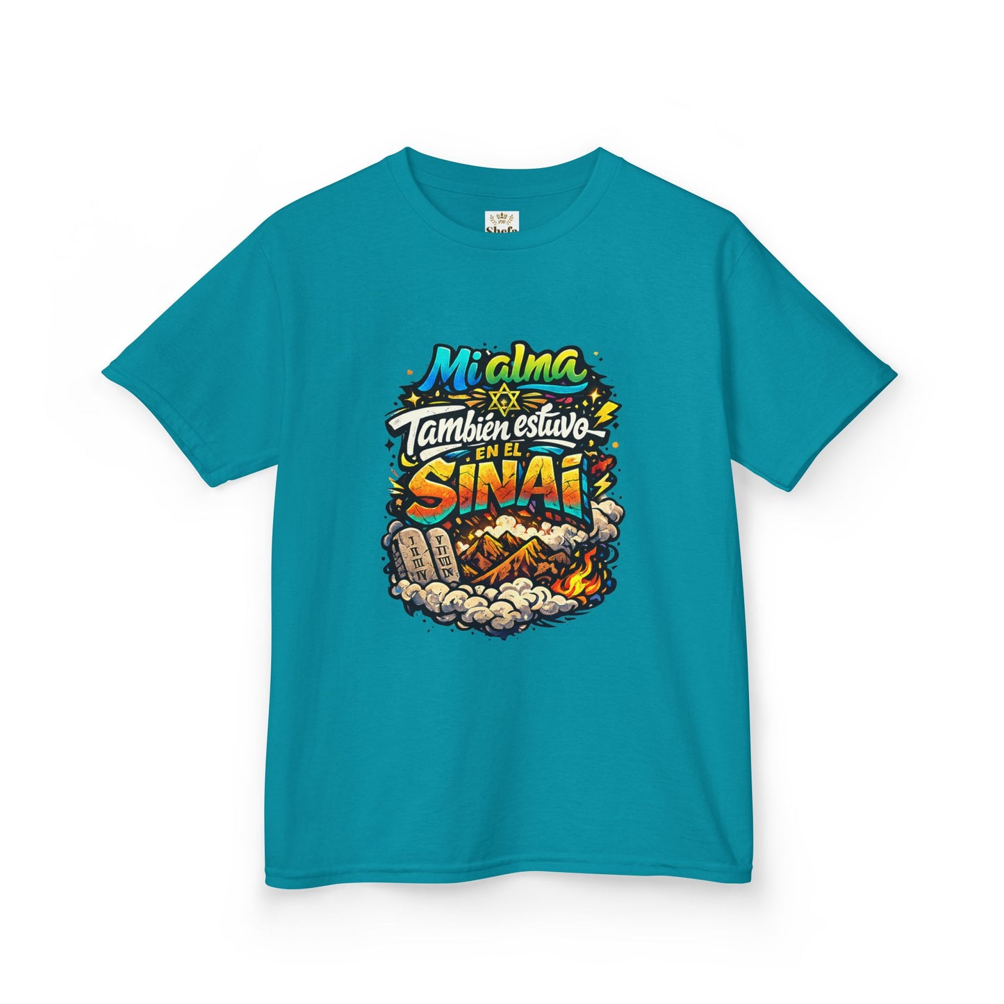 Kids Tee — "Mi Alma Estuvo En El Sinaí"