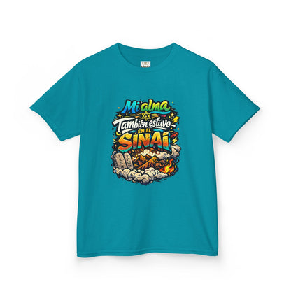 Kids Tee — "Mi Alma Estuvo En El Sinaí"