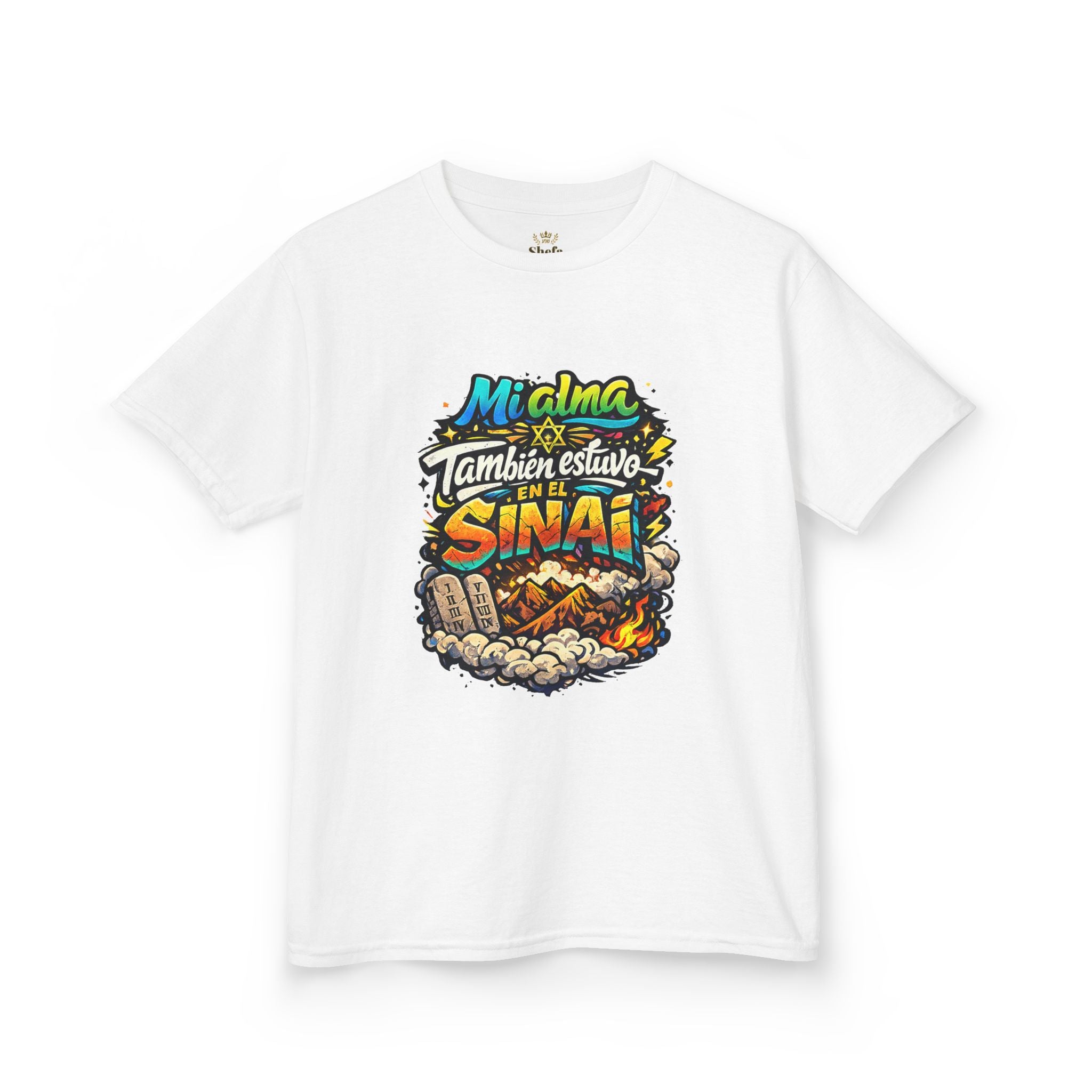 Camiseta infantil — «Mi alma estuvo en el Sinaí»