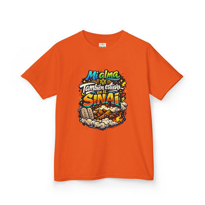 Kids Tee — "Mi Alma Estuvo En El Sinaí"