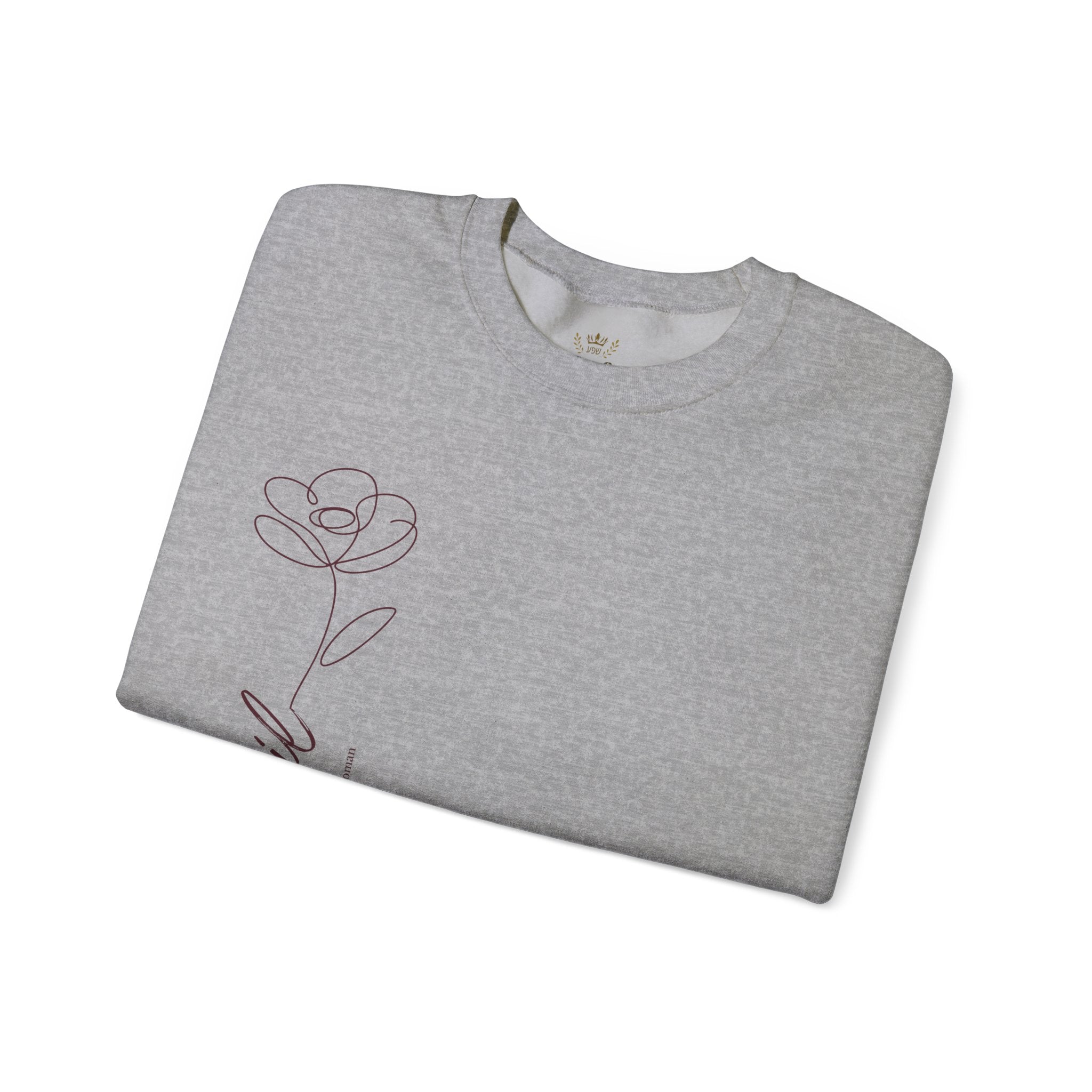 "Eshet Jayil" (Mujer virtuosa) Sweater Minimalista
