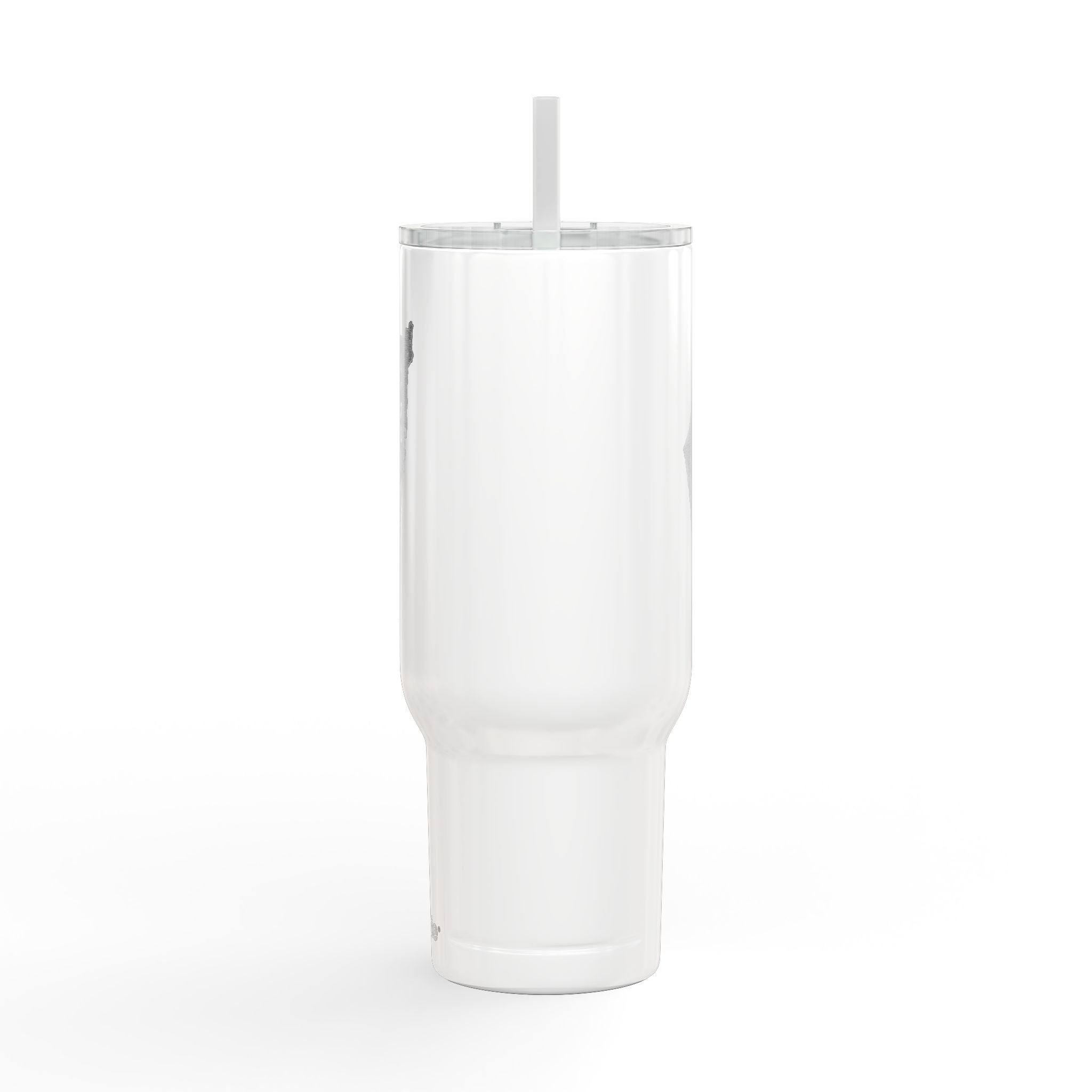 Israel Map Engraved 40oz Insulated Tumbler – “Am Israel Chai” Hebrew Travel Mug with Handle & Straw