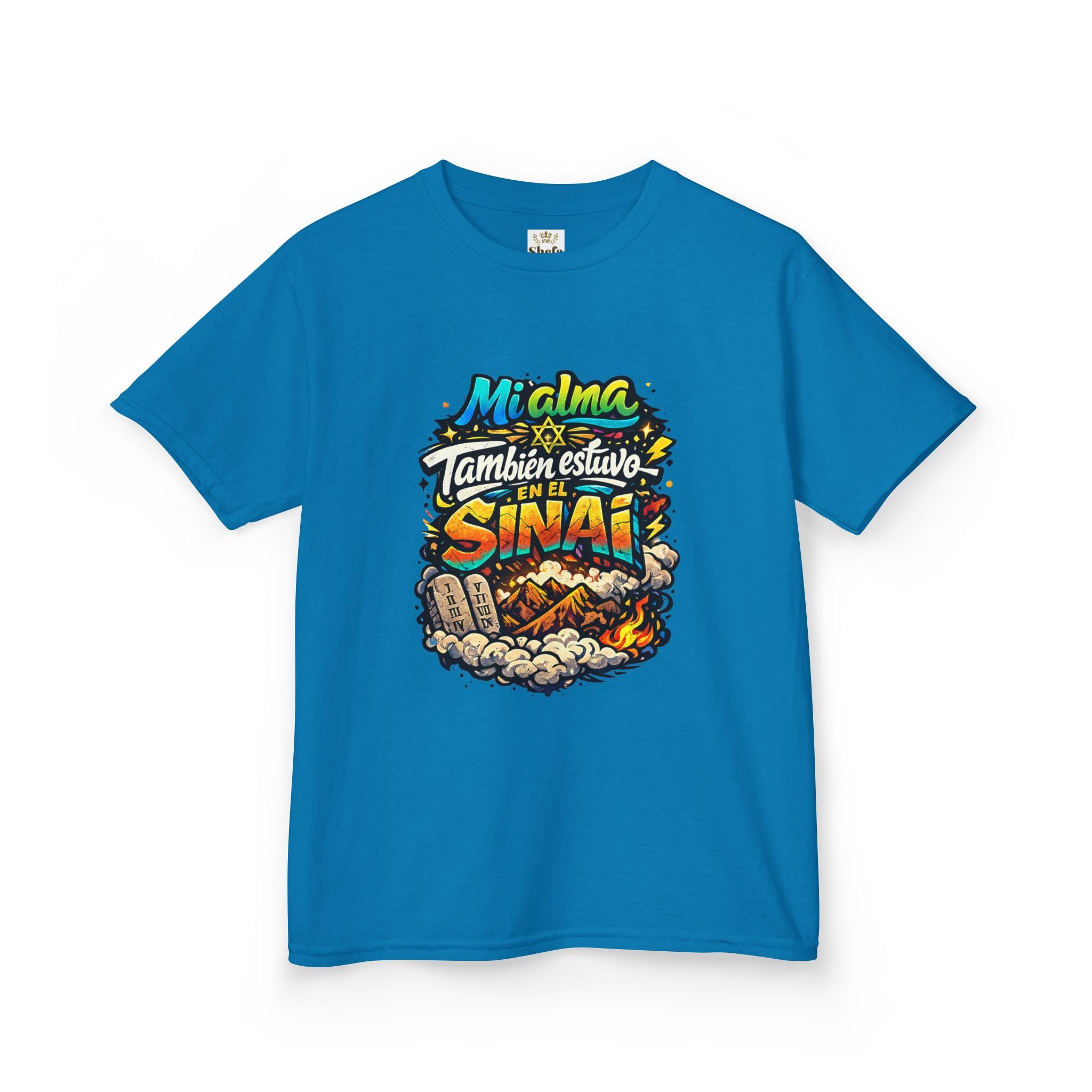 Camiseta infantil — «Mi alma estuvo en el Sinaí»