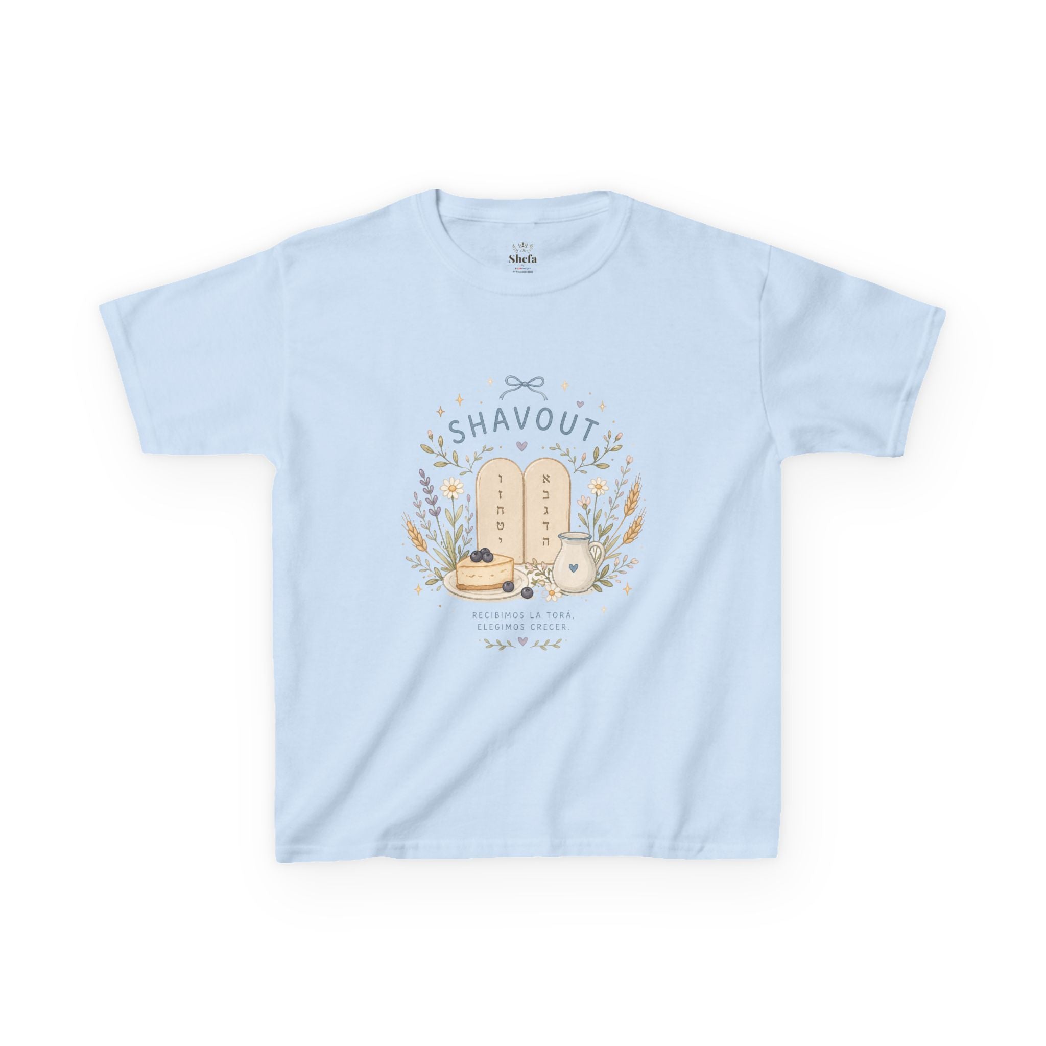 Camiseta infantil de Shavuot 