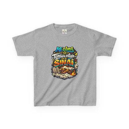 Kids Tee — "Mi Alma Estuvo En El Sinaí"