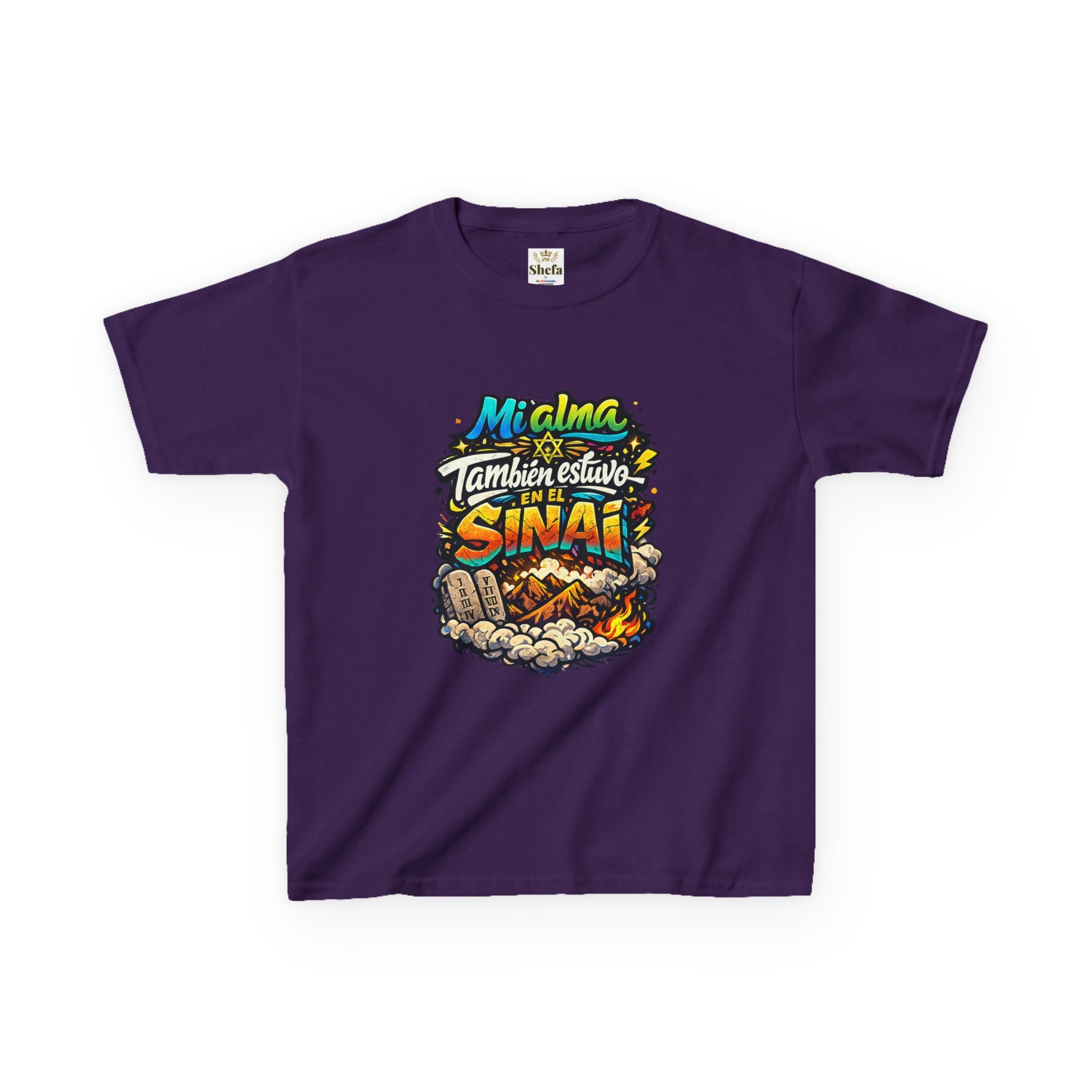 Camiseta infantil — «Mi alma estuvo en el Sinaí»