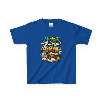 Kids Tee — "Mi Alma Estuvo En El Sinaí"