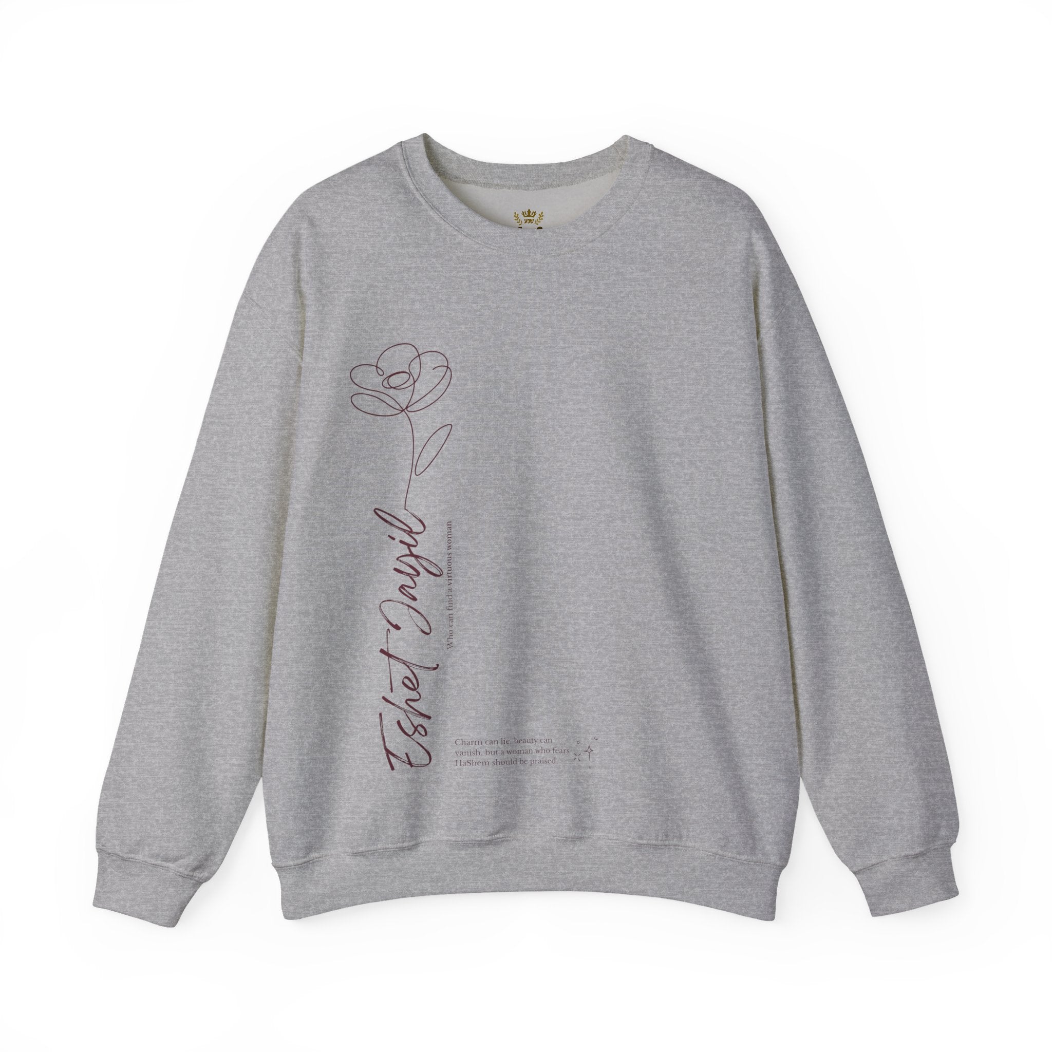 "Eshet Jayil" (Mujer virtuosa) Sweater Minimalista