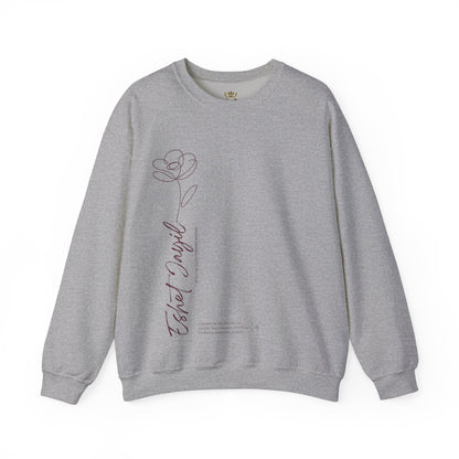 "Eshet Jayil" (Virtuous Woman) Minimalist Sweatshirt
