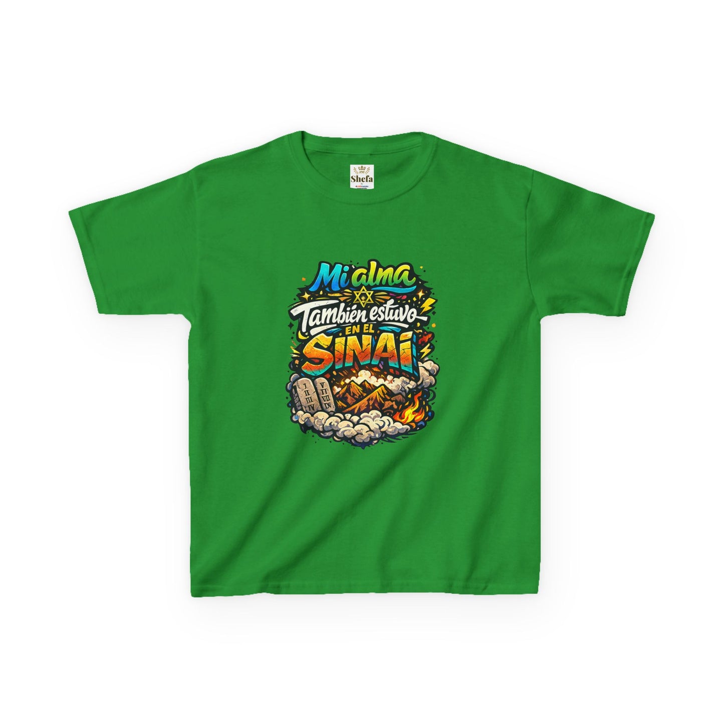 Kids Tee — "Mi Alma Estuvo En El Sinaí"