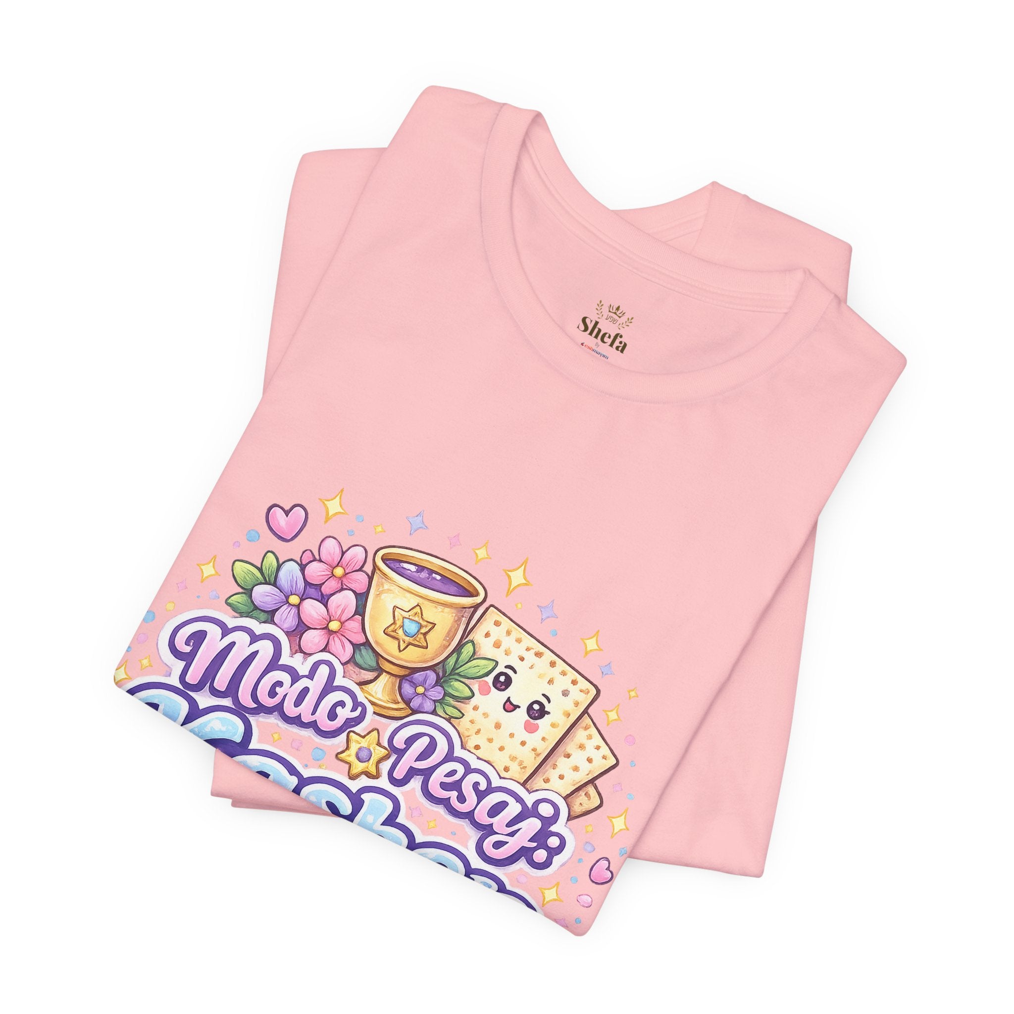 Modo Pesaj: Kasher | Camiseta Judía Kawaii | Diseño Divertido Sin Jametz