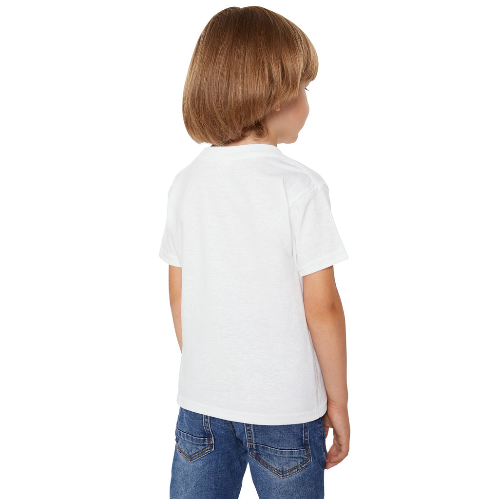 Toddler T-Shirt — "Mi Alma También Estuvo en el Sinaí" Colorful Hebrew-Inspired Kids Tee