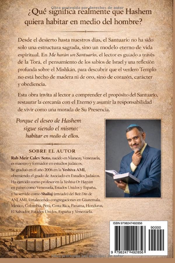 Libro "Me Harán un Santuario" 