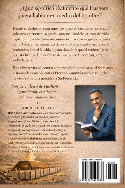 "Me Harán un Santuario" Book (Spanish)