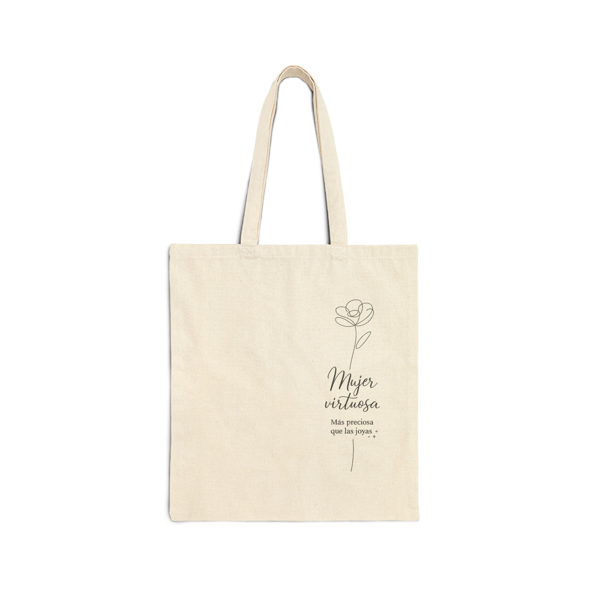 Tote Bag Premium "Eshet Jayil" (Prov. 31) 