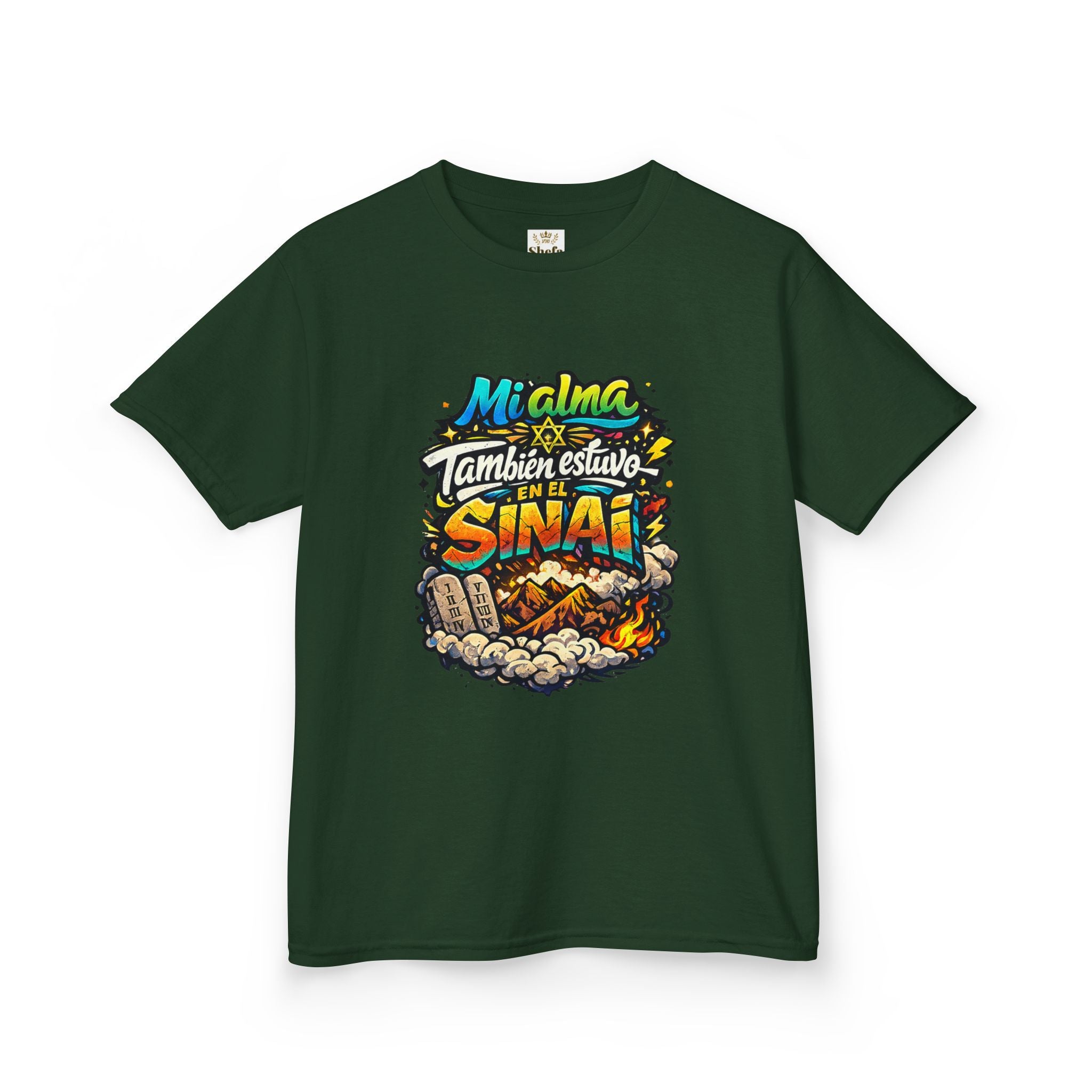 Camiseta infantil — «Mi alma estuvo en el Sinaí»