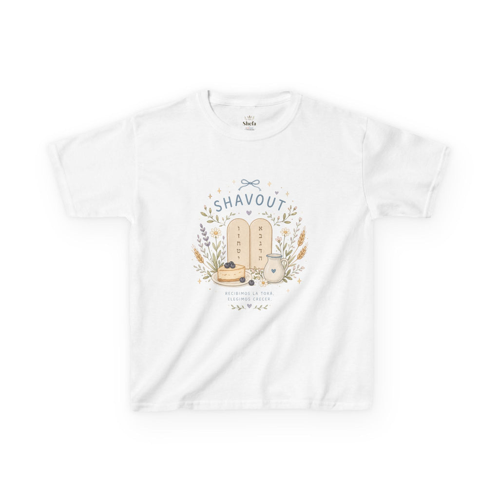 Camiseta infantil de Shavuot 