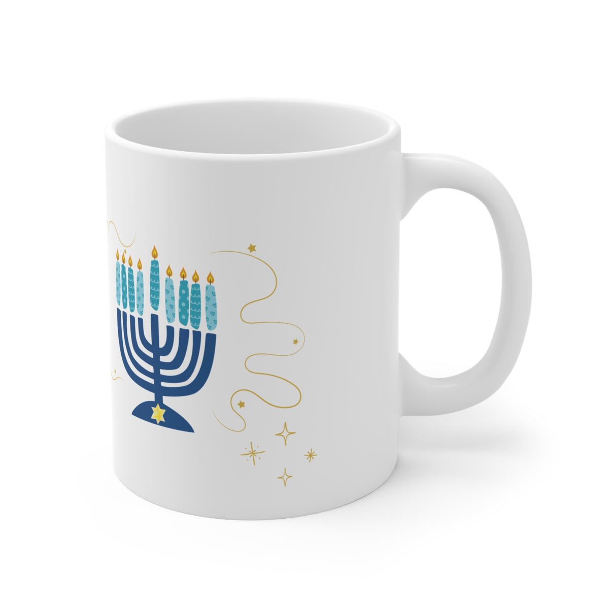 11oz / 15oz Hanukkah Mug | «The Servant Light»