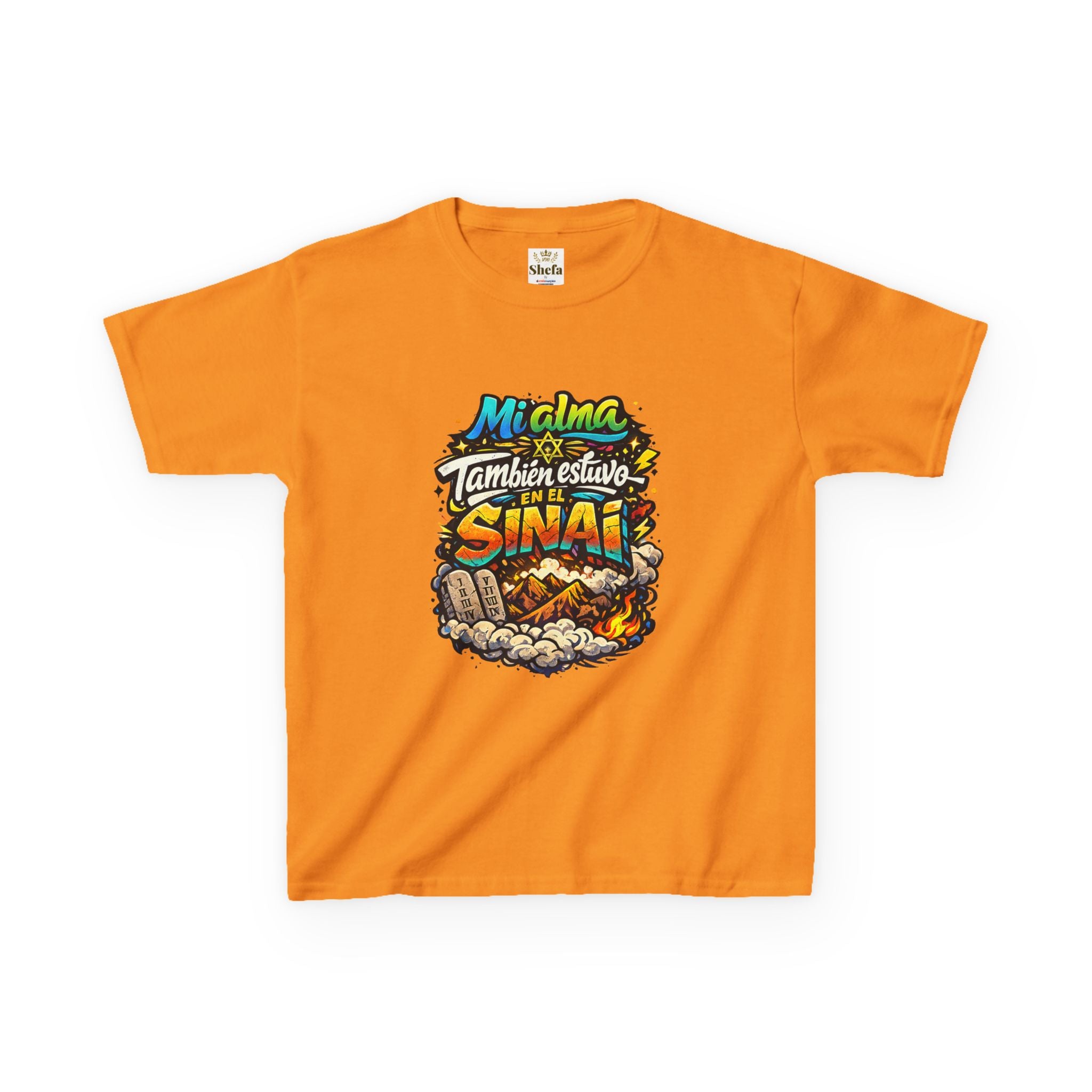 Camiseta infantil — «Mi alma estuvo en el Sinaí»