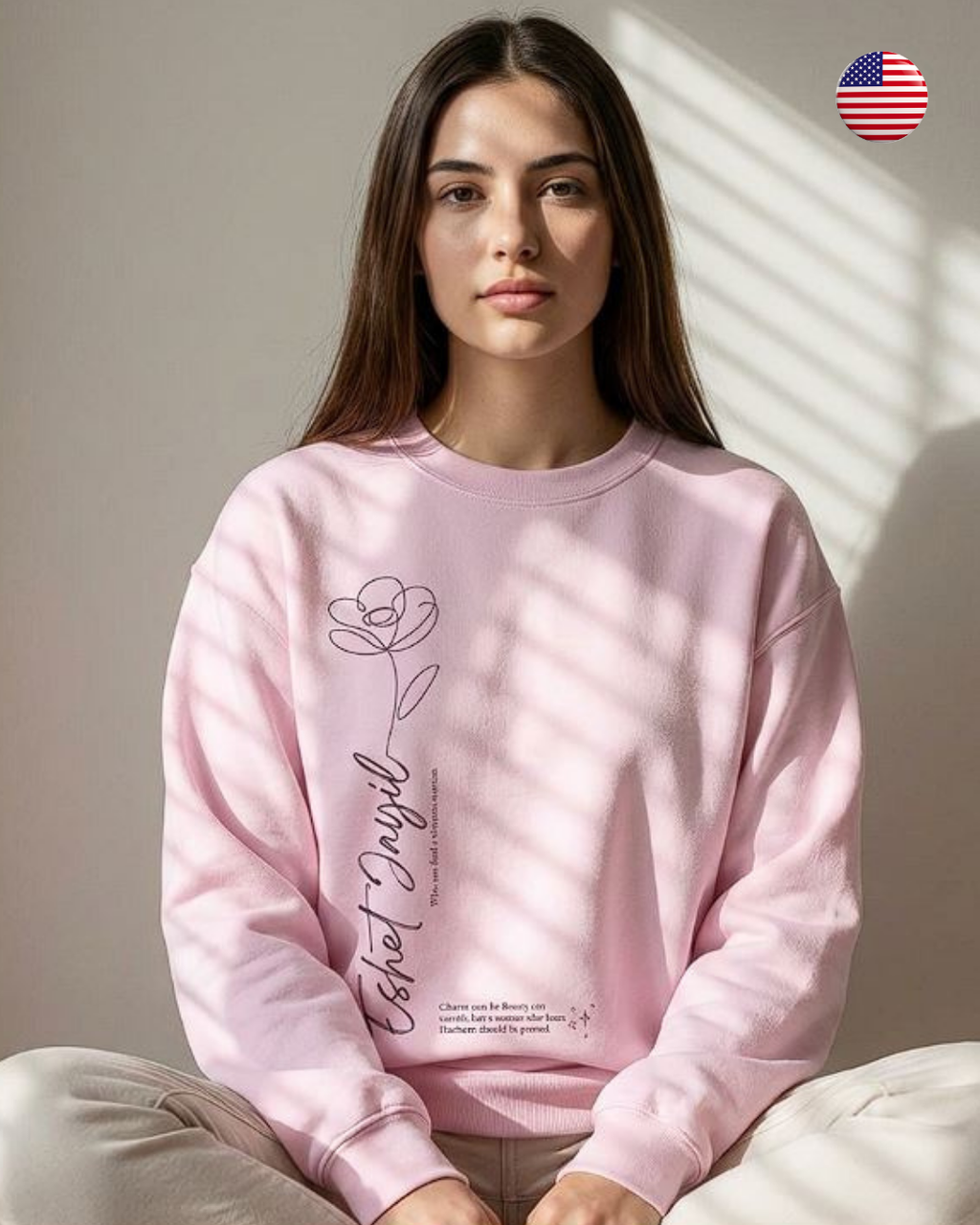 "Eshet Jayil" (Mujer virtuosa) Sweater Minimalista